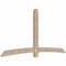 Ekena Millwork Bellingham Smooth Timber Gable Bracket, Douglas Fir, 108"W x 54"H x 3 1/2"D x 5 1/2"F, 12/12 Pitch GBW108X54X0406BEL00SDF - alternate 4